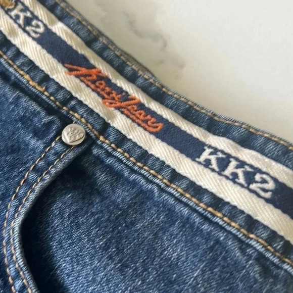 Karl Kani‎ Denim Jean Shorts. Detailed  waistband. Size 10 - Picture 2 of 14